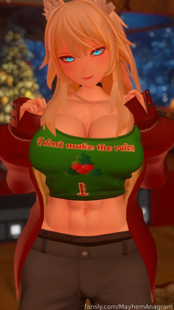 Looks like the mistletoe has spoken i don t make the rules i just wear 