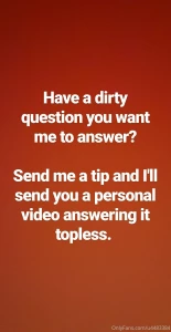 The bigger the tip the naughtier the video