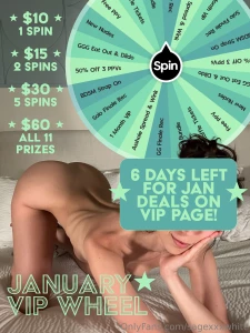 Only 6 days left for these vip deals available on paid page pinned