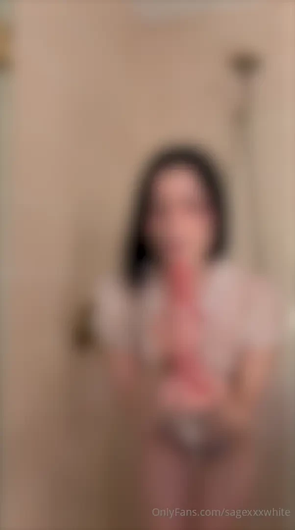 My hottest joi yet wet t-shirt in the shower as i suck and fuck a 