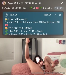 Getting naughty as fuck on live right now