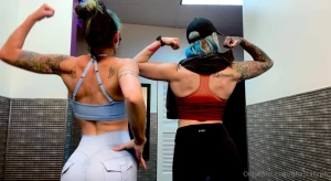 Today was back bi day got to workout with my bb leemee00w