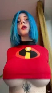 How do you like my new cosplay pixarmom bouncing bouncyboobies egirl