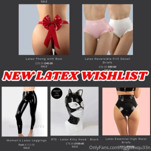 Who wants to see me in some new latex contribute and you will receive