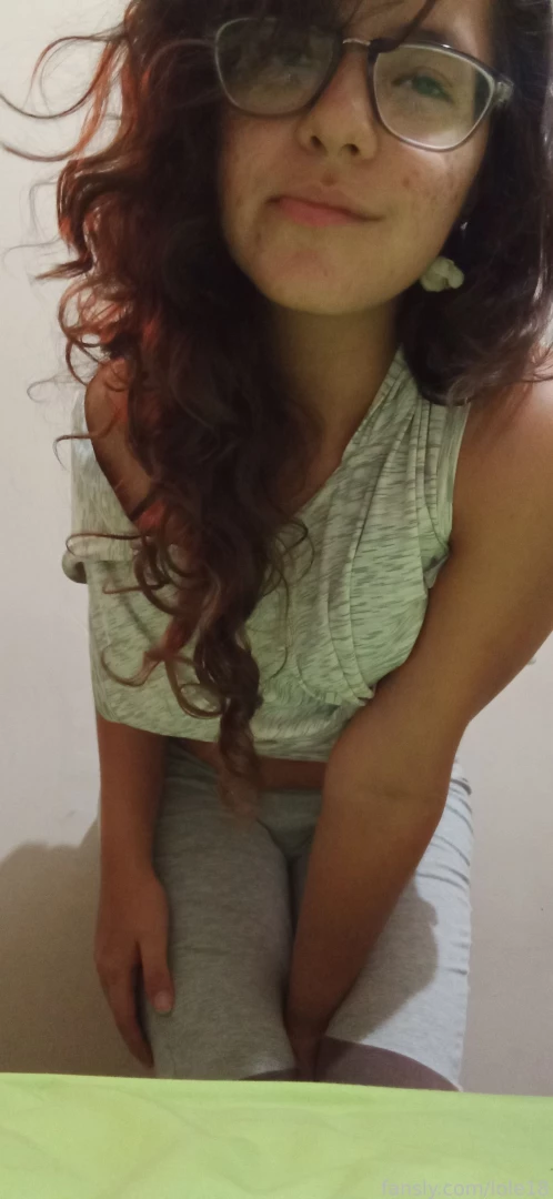 Morning smile for you fyp lole18 petite cute glasses teen nerd loli 