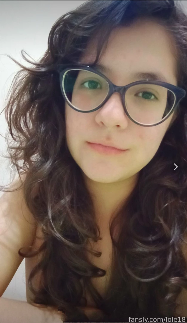 Here is your beautiful princess fyp lole18 petite cute glasses gym 