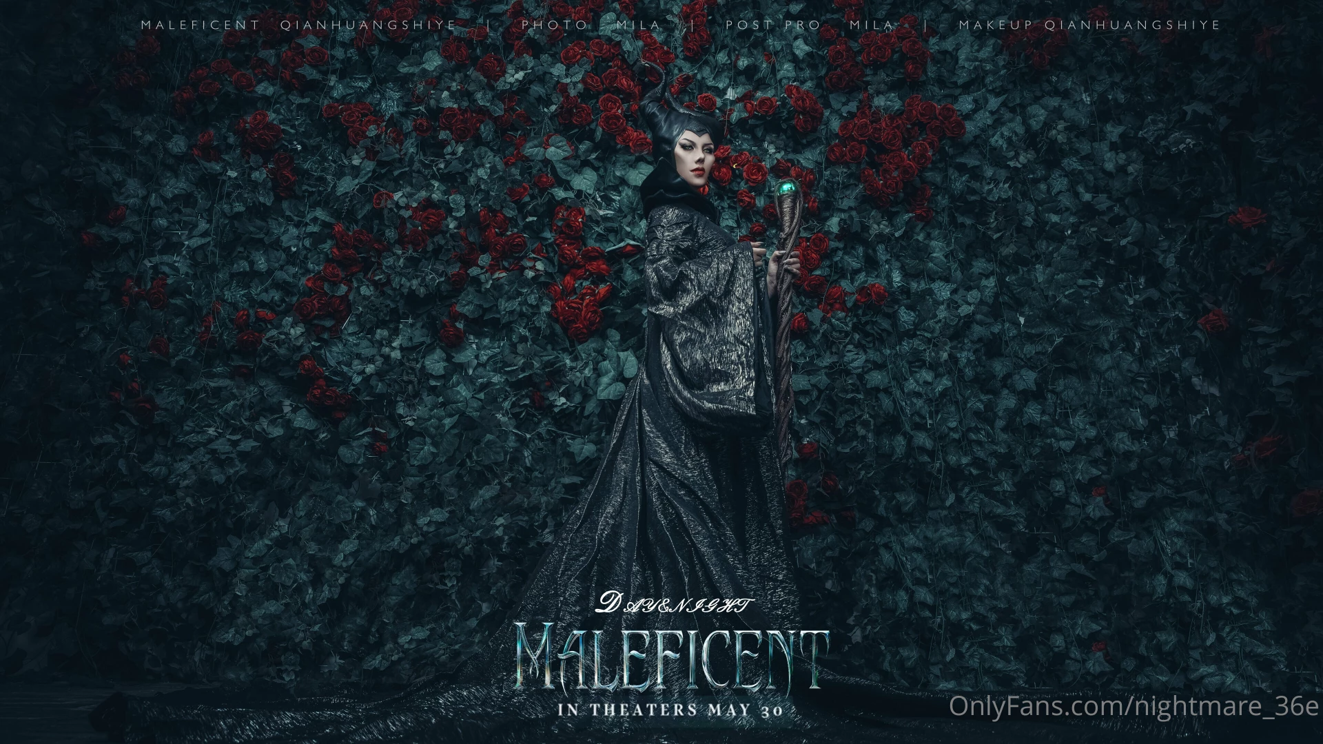 Maleficent cosplay 