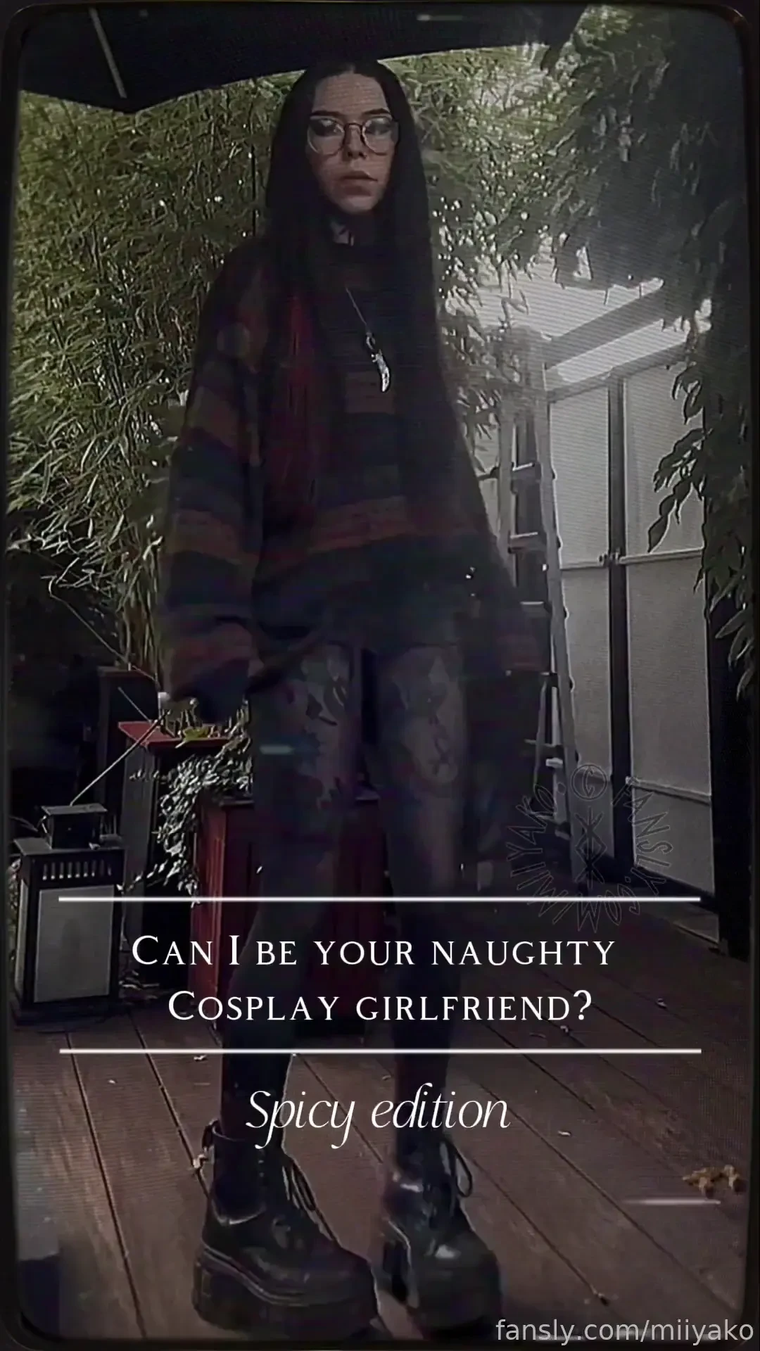 Can i be your naughty cosplay gf 