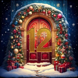 24 days of sexmas christmas calendar door 12 santa s naughty list has