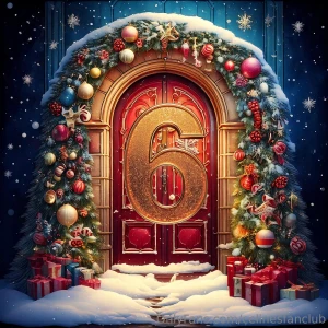 24 days of sexmas christmas calendar door 6 naughty ski girl ps on my