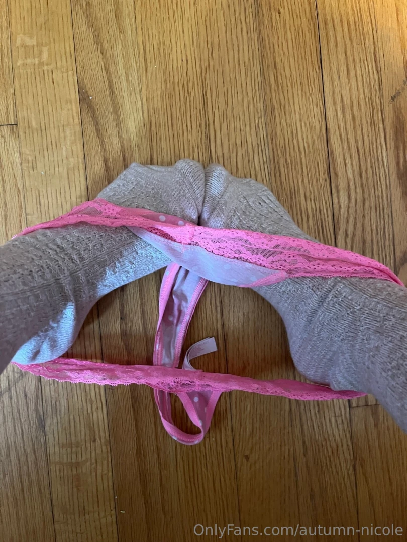 My panties are wet but my desire for you is dripping 