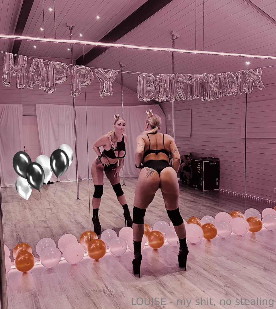 Siste bursdagsinspurt og h p om fler f lgere p louise-vip for legge ut 