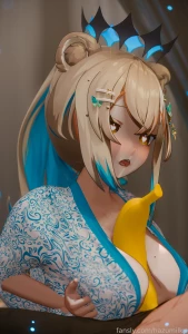 Big tiddie lion takes care of you the most sfw a boob job can be hehe part 1