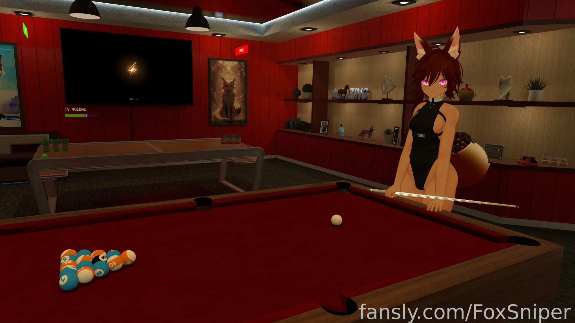 You wanted to play pool fyp lewd horny boobs ass naked nude vr part 6 