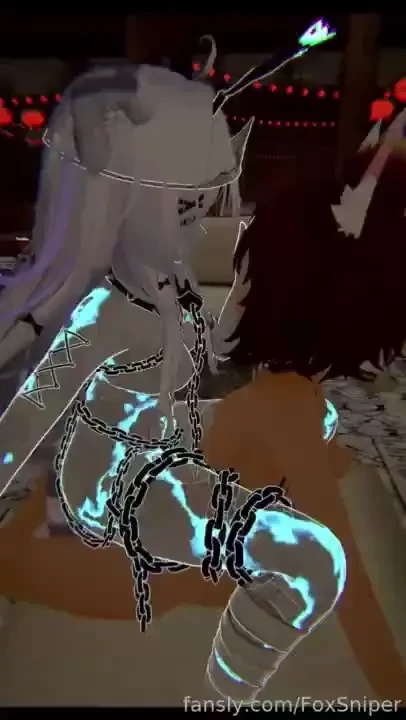 Had a fun time with a ghost black_light_st fyp lewd horny boobs ass part 2 