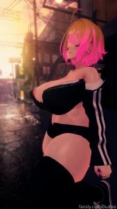 Anime 3d vtuber lewdtuber ass butt boobs booba tits waifu thicc fyp part 24