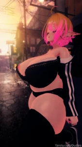 Anime 3d vtuber lewdtuber ass butt boobs booba tits waifu thicc fyp part 21