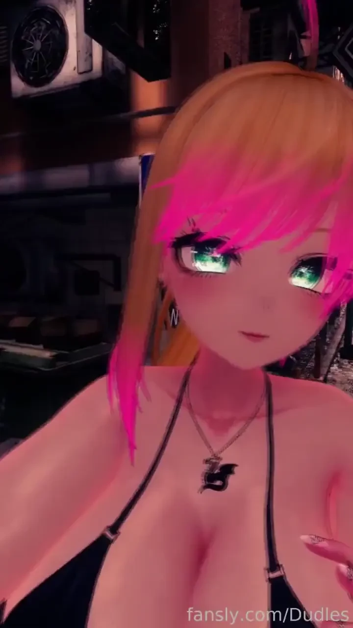 I ll show you my belly only once okay anime 3d vtuber lewdtuber ass 