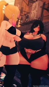 With zoeyvixen anime 3d vtuber lewdtuber ass butt boobs booba tits