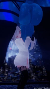 Stargazing anime 3d vtuber lewdtuber ass butt boobs booba tits waifu