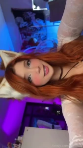 If u never like my posts like this one foxgirl catgirl redhead ahegao