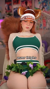 Trying something new what do u think egirl squirrelgirl cosplay thighs