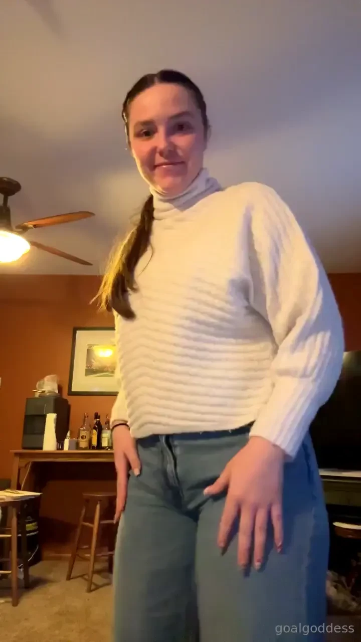 I slipped on ice and ripped my favorite jeans 