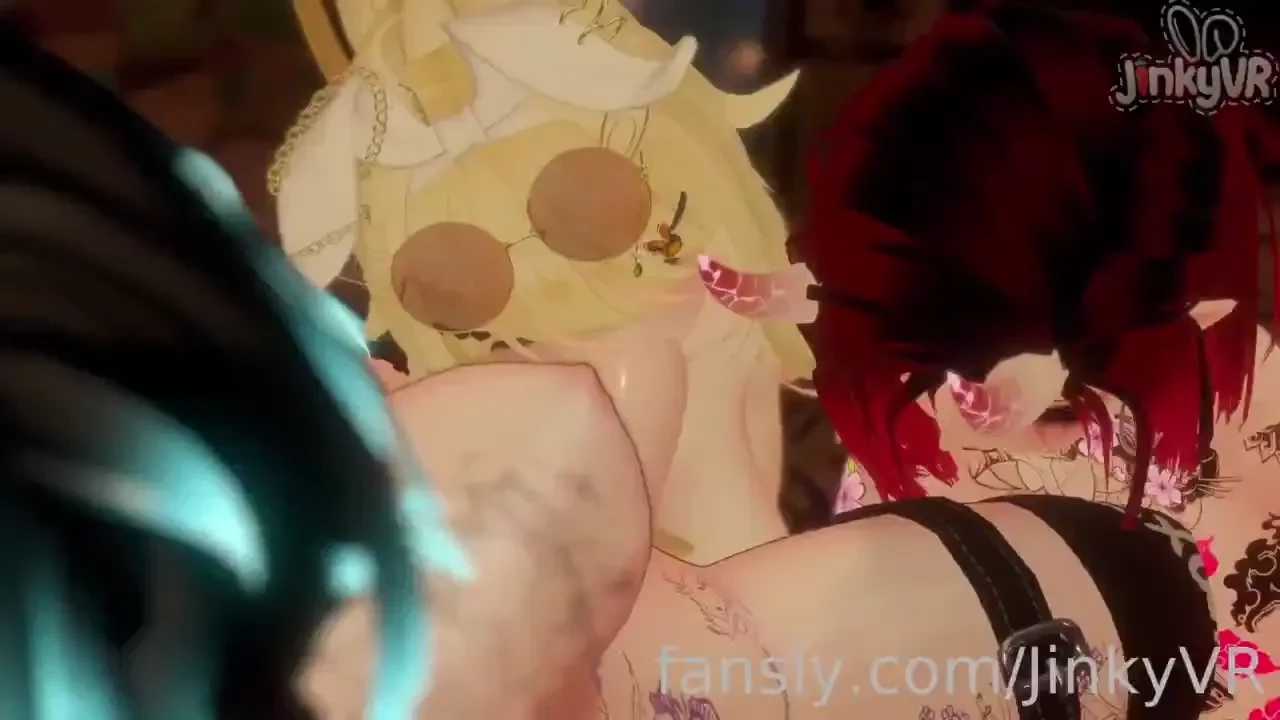 My mouth was made to give double bjs with nekodouji clip from slutty 