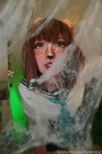 Halloween nokotan for all my followers cosplay shikanoko trans part 10