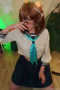 Halloween nokotan for all my followers cosplay shikanoko trans part 7