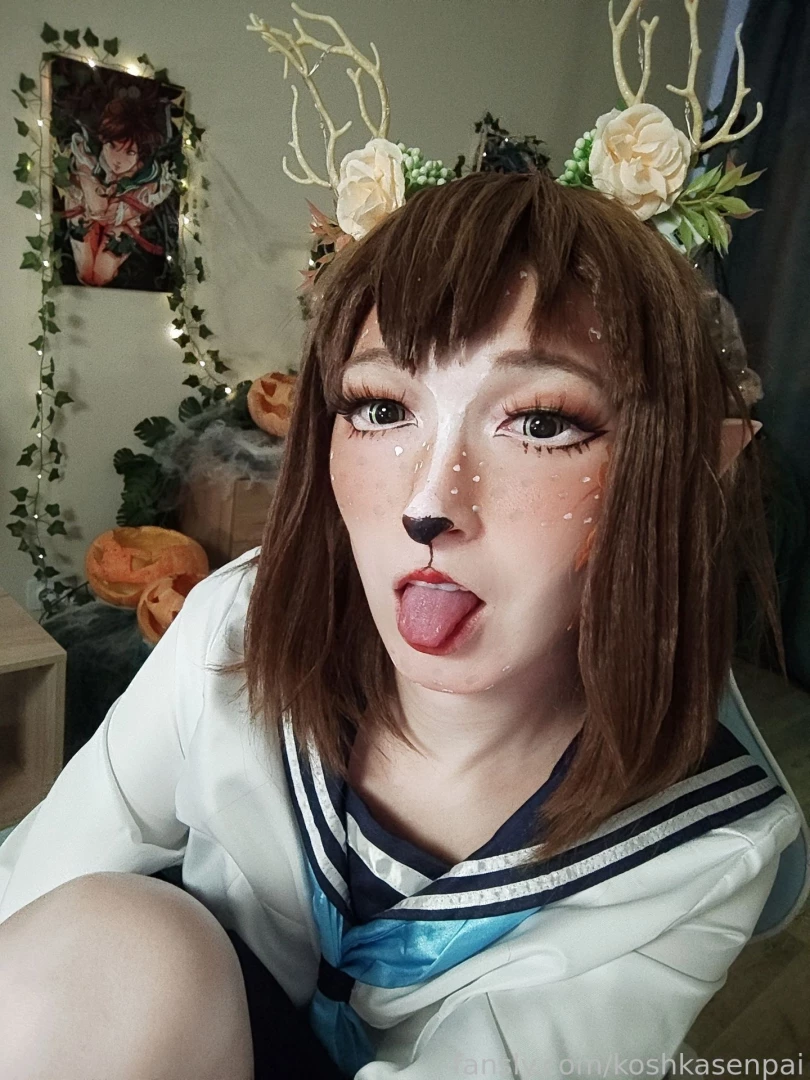 Halloween nokotan for all my followers cosplay shikanoko trans 