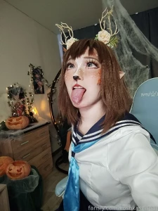 Halloween nokotan for all my followers cosplay shikanoko trans part 1