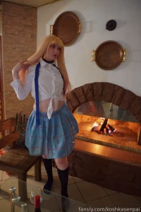 Sexy marin kitagawa got hot by the fireplace so she decided to take part 5