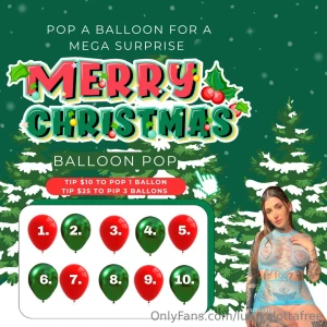 Pop pop pop it s time for some festive fun tip 10 to pop 1 balloon or