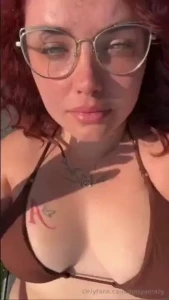 Spa day couldn t get a nip slip sorry