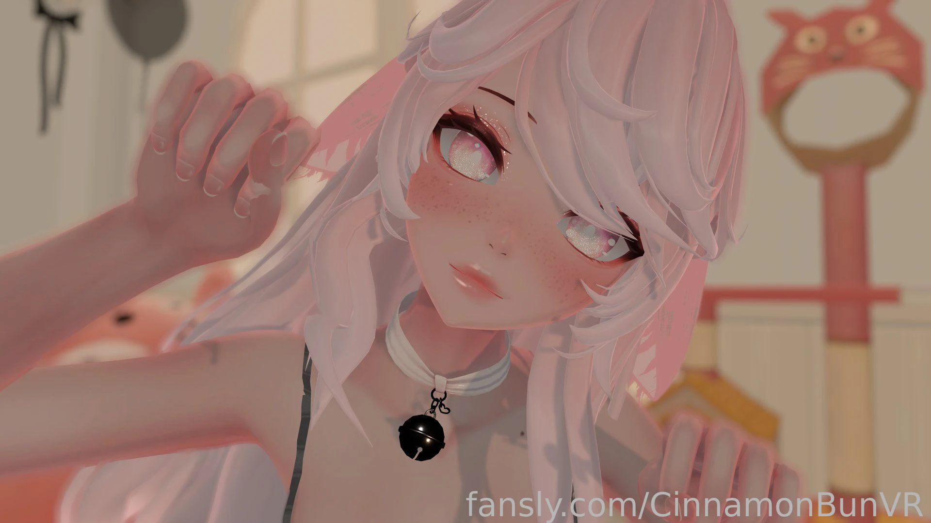 Meow welcome home master your little cat girl has been bored all day 