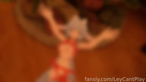 Just a small pin-up style christmas set just a totally normal present part 6