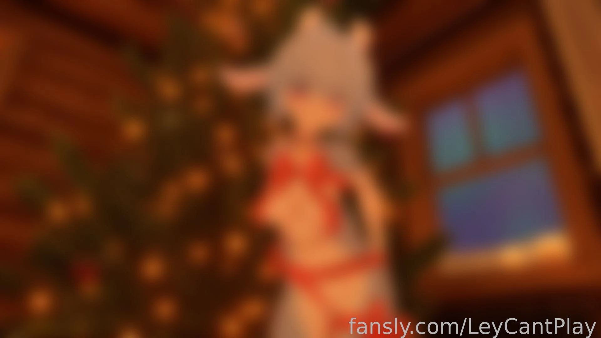 Just a small pin-up style christmas set just a totally normal present part 3 