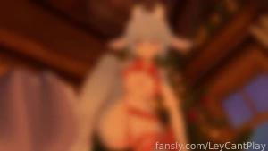 Just a small pin-up style christmas set just a totally normal present part 12