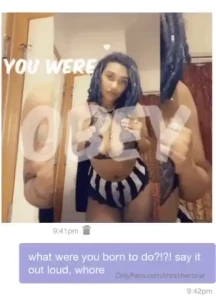 Say it out loud whore