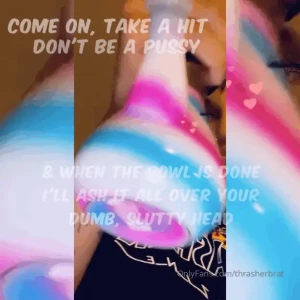 Your turn take a hit ashtray stonergoddess smokingfetish 420babe