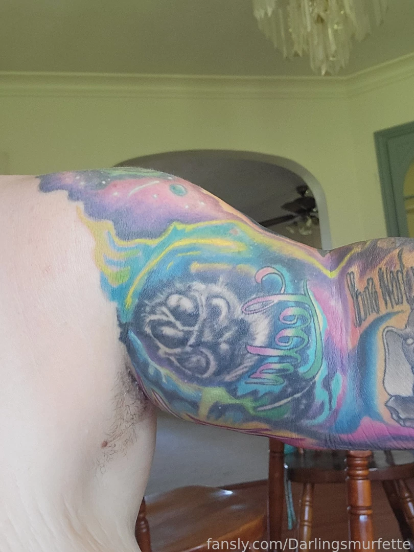 Couple days healed without plastic just shown off the areas that got part 3 