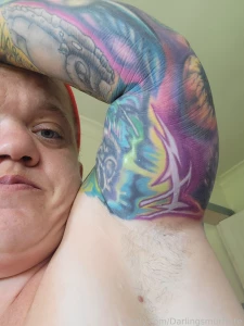 Couple days healed without plastic just shown off the areas that got part 2