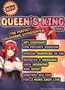 Update queen s king tier 60 the queen s king 30 discount for private