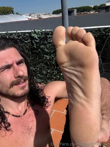 Giving a little love to my soles feeling playful and ready to share