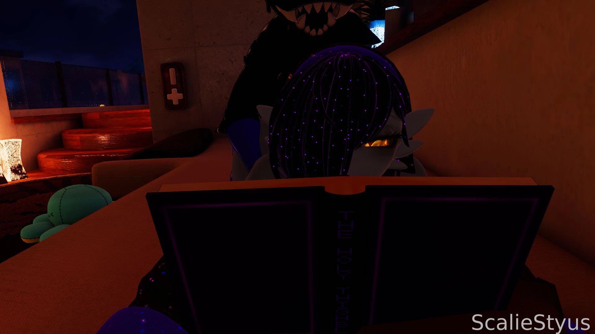 Sister eternity and my friend spookz came by for a visit i was feelin part 2 