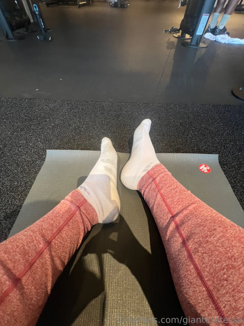 These guys at the gym have a pretty solid view don t you think 