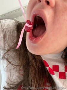 This tiny was holding on for dear life poor thing had no idea what was