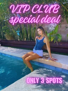 Felt generous sooo giving vip access to 3 ppl for 100 today onlyyy