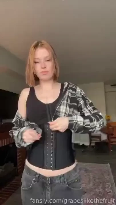 Taking off my ootd stripping young petite 
